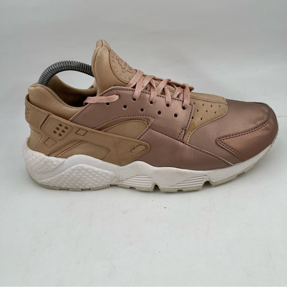 Nike Air Huarache Women’s Metallic Rose Gold -SZ 10-  Sneakers Shoes